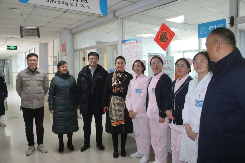 郑州市十五院：医院领导走访慰问送祝福