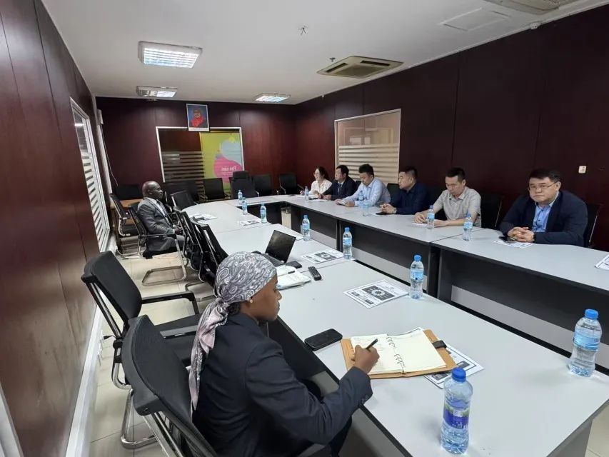 河南塑协商务考察团受邀与坦桑尼亚投资委员会座谈会